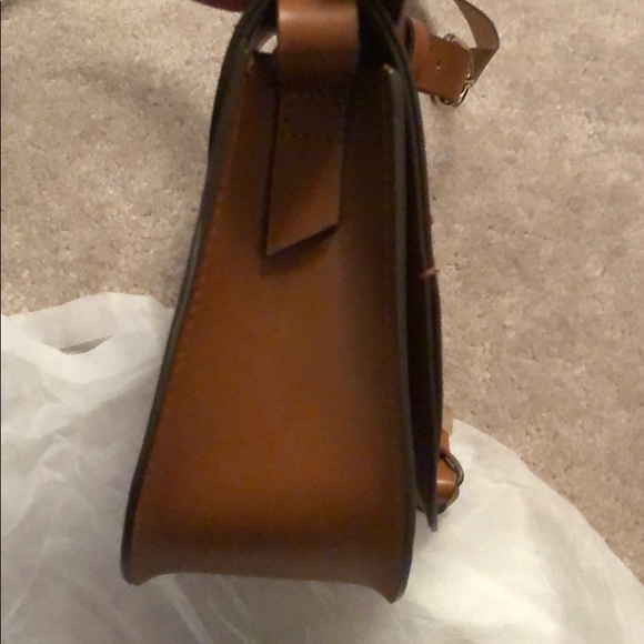 Zara satchel brown bag - Picture 5 of 6